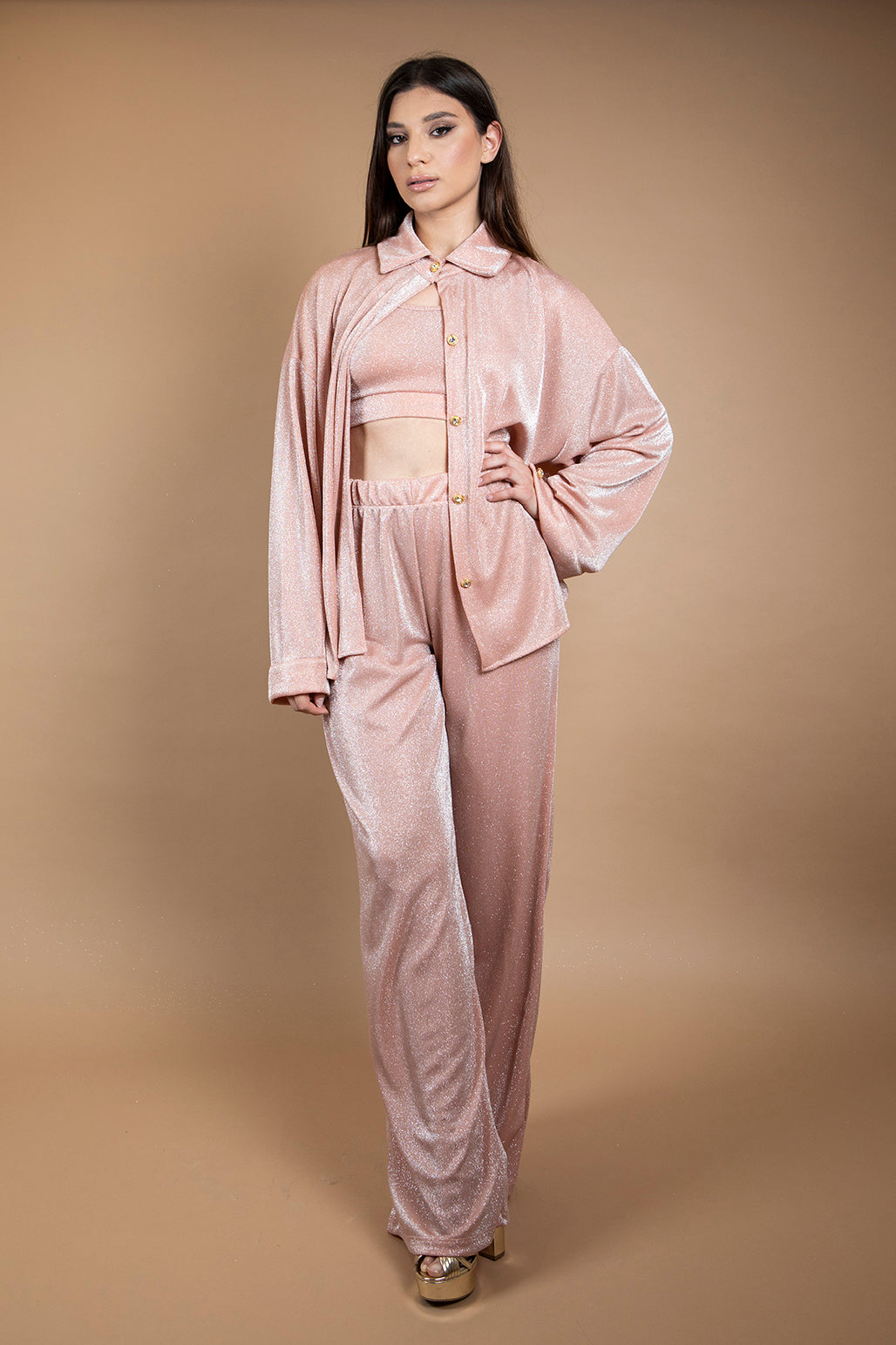 Greedy Set Woman Peach