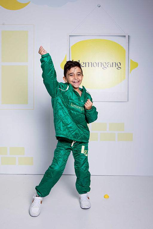 Puffer Set Kids Green