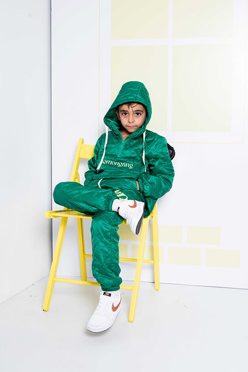 Puffer Set Kids Green