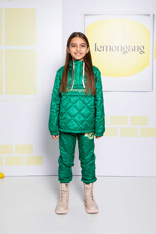 Puffer Set Kids Green