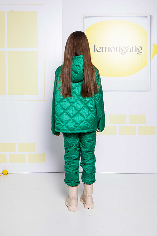 Puffer Set Kids Green