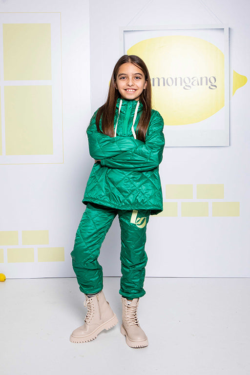Puffer Set Kids Green