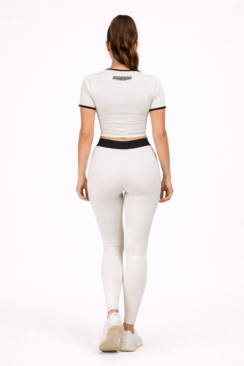 Leggings Set off - white