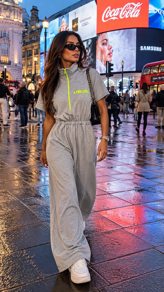 Vela Jumpsuit Grey