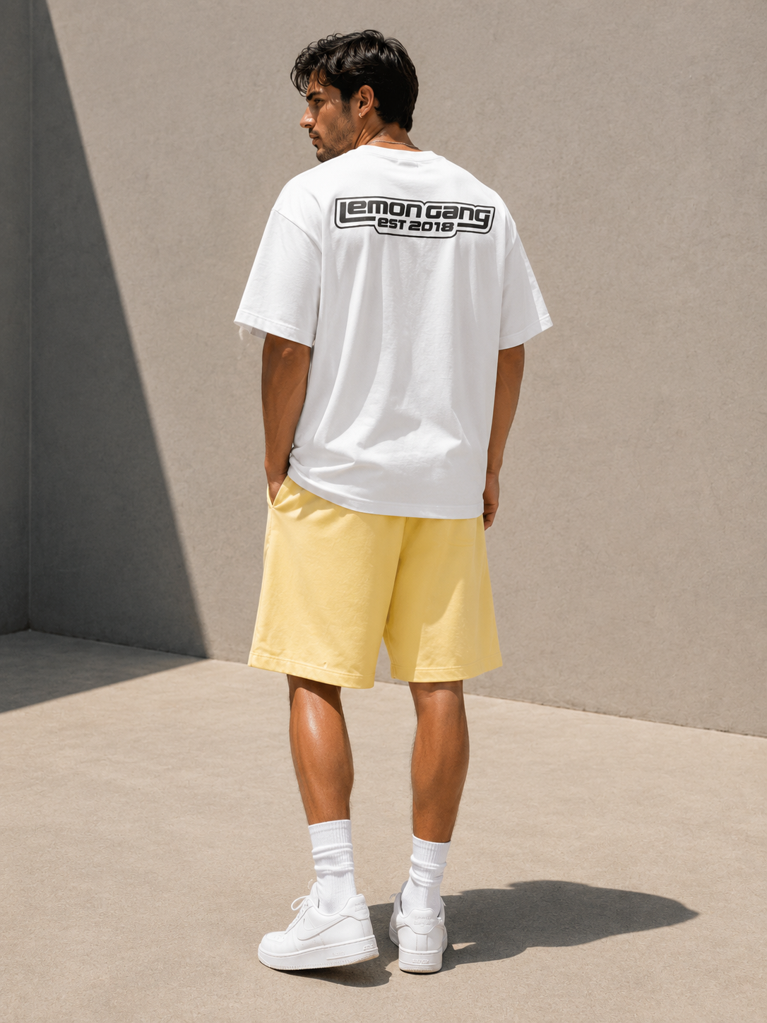 Hype Set Yellow/White