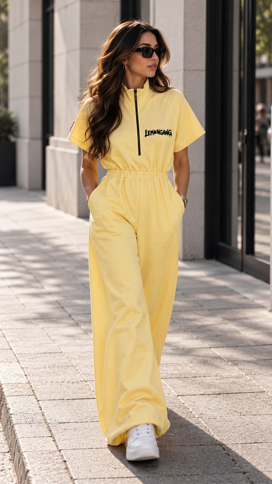 Vela Jumpsuit Yellow