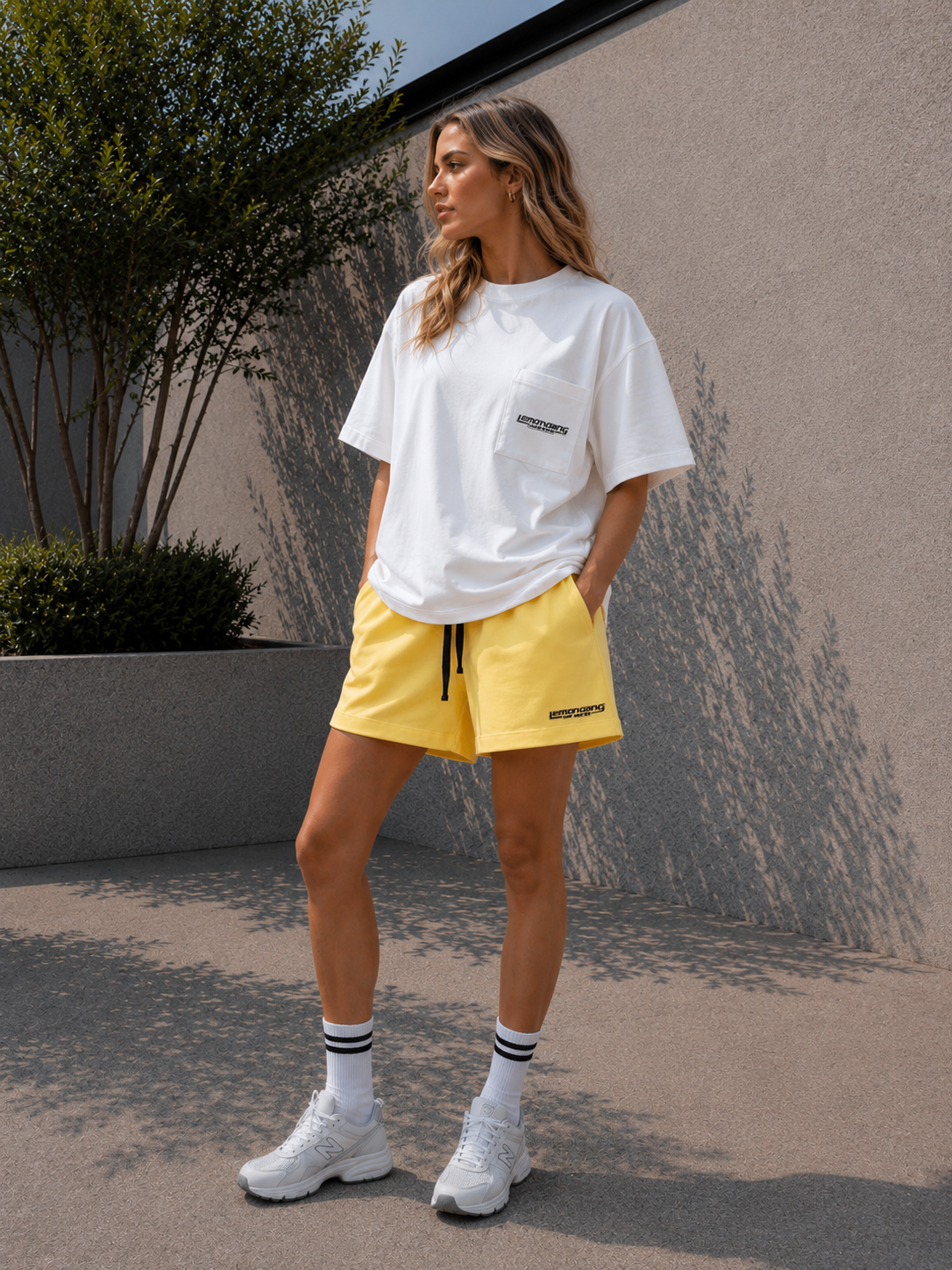 Hype Yellow/White Women