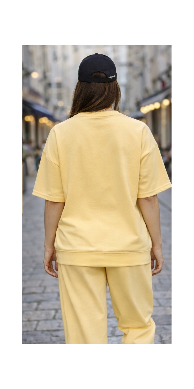 Flake Yellow Women