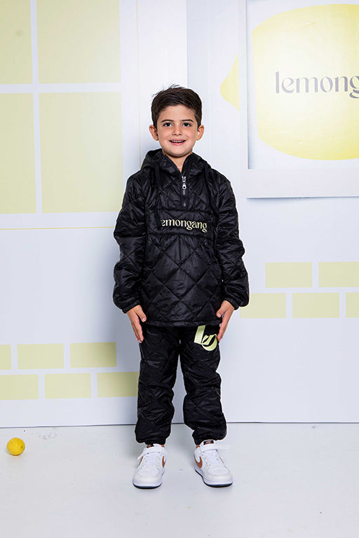 Puffer Set Kids Black