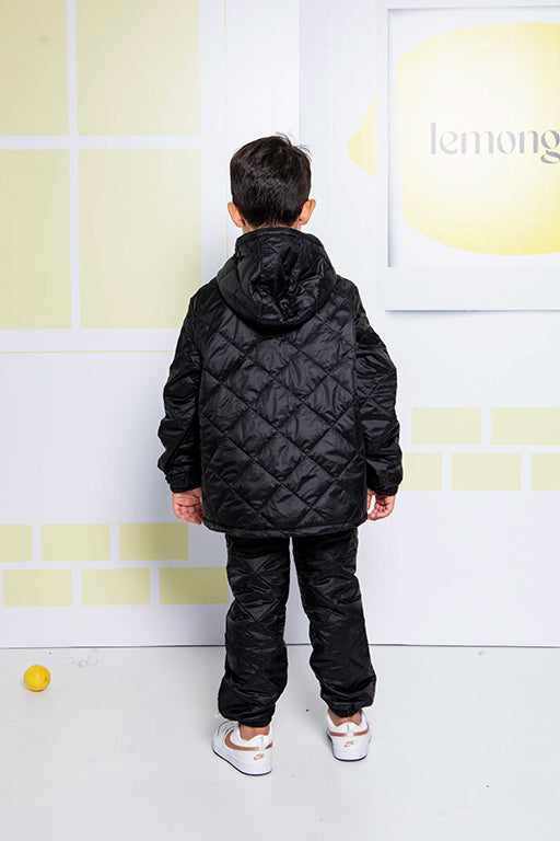 Puffer Set Kids Black